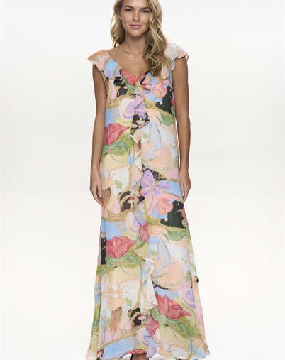 Nümph - NUShaliyn Maxi Kleid - Airy Blue